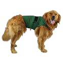 Thunder Jacket for Dogs Anxiety Relief, Dog Anxiety Vest Calming Care for Separation, Thunderstorm, Travel, Fireworks, Vet Visits (Green L)