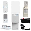 Thunderbolt BU950V3 Jackshaft Smart Garage Door Opener, Motion-Activated 1500-Lumen Light Bulb, Smart Garage Control, Wall Mounted, Alexa Compatible, (2) 3-Button Remote Controls