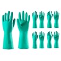 ThxToms 5 Pairs 15mil Nitrile Chemical Resistant Gloves,Latex Rubber Free,M