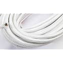 Tia Cotton Wrapped 3 Core Wire for Iron and Extension- 40/60 (10 Meters, White)