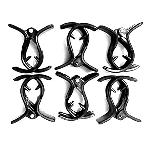 tia crafts hair butterfly clips clutches for hair for girls amp women set of 6