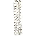 Tia Premium Purse Shoulder Bag Chain Strap Handle, Handbag Purse Chain Replacement, Purse, Clutch Making, Replacement, Decoration &amp; DIY (Chain Golden with Premium Push Lock-120Cm, 1 Pc)