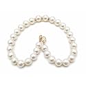 Tia Premium Purse Shoulder Bag Chain Strap Handle, Handbag Purse Chain Replacement, Purse, Clutch Making, Replacement, Decoration &amp; DIY (Chain Handle White Pearl-16inch, 1Pc)