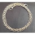 Tia Premium Purse Shoulder Bag Chain Strap Handle, Handbag Purse Chain Replacement, Purse, Clutch Making, Replacement, Decoration &amp; DIY (Golden Thin Chain with Push Hook-120Cm, 1 Pc)