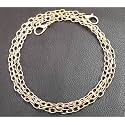 Tia Premium Purse Shoulder Bag Chain Strap Handle, Handbag Purse Chain Replacement, Purse, Clutch Making, Replacement, Decoration &amp; DIY (Golden Thin Chain with Push Hook-120Cm, 2 Pcs)