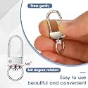 Tia Strap Buckles Metal Clasps for Handbag