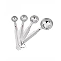 TIARA Atom Measuring Spoon Set 4Pc Kitchen Tools Steel (Measuring Spoon)