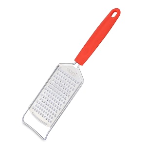 tiara - jubilee cheese grater stainless steel lemon zester for kitchen- cheese lemon coconut ginger garlic chocolate vegetables amp fruits shredder kitchen tools steel cheese grater