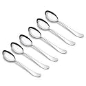 TIARA - Lavish 6 Piece Dinner Spoon Stainless Steel Set