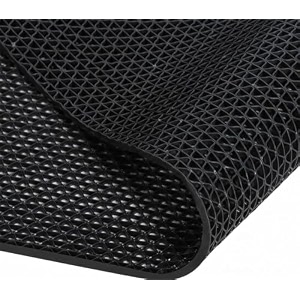 tib anti skid amp multipurpose pvc rubber mat for floor swimming pool mat shower mat carpet rainmat bathroom mat waterproof entrance doormat 2x3 feet black