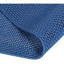TIB Anti Skid &amp; Multipurpose PVC Rubber Mat for Floor, Swimming Pool Mat, Shower Mat, Carpet, Rainmat, Bathroom Mat, Waterproof Entrance Doormat, 2X12 Feet Blue