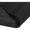 TIB Anti Skid &amp; Multipurpose PVC Rubber Mat for Floor, Swimming Pool Mat, Shower Mat, Carpet, Rainmat, Bathroom Mat, Waterproof Entrance Doormat, 2X3 Feet Black