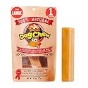 Tibetan Dog Chew Yak Cheese Sticks (1 Large Chew) - Natural, Handmade Large Dog Treats, Long-Lasting, Easy Digest, Ideal for Aggressive Chewers, Supports Oral Health, Grain and Gluten Free