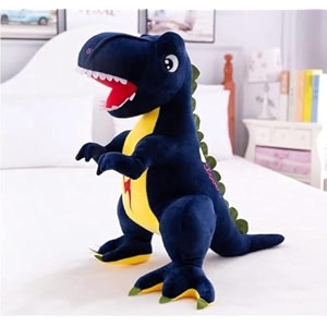 tickles cute dinosaur soft stuffed plush animal toy for kids girls amp boys birthday gift color blue size 75 cm
