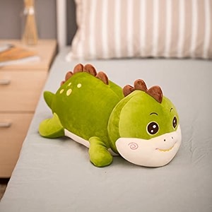 tickles cute dinosaur soft stuffed plush animal toy for kids birthday gift color green size 40 cm