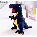 Tickles Cute Dinosaur Soft Stuffed Plush Animal Toy for Kids Girls &amp; Boys Birthday Gift (Color: Blue Size: 75 cm)