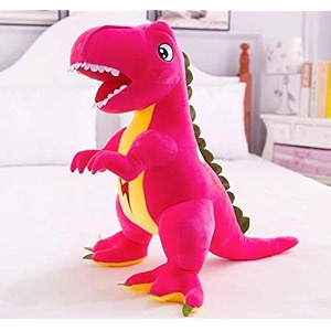 tickles cute ptera dinosaur soft stuffed plush animal toy for kids birthday gift color pink size 40 cm