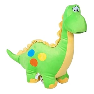 tickles green cartoon cuddly dinosaur dragon soft stuffed plush animal toy for kids baby boys amp girls size 33 cm color shade may vary