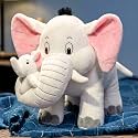Tickles Mother Elephant with Baby Soft Stuffed