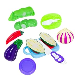 tickles 18 pcs play fast food set pretend play barger fries and ice cream with trey food toy  best gifts food playset for boys girls kids- multicolor 4 years and up