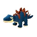 Tickles Dinosaur Soft Stuffed Plush Animal Toy for Kids Birthday Gift (Color: Blue; Size: 40 cm)