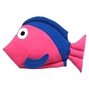 Tickles Stuffed Soft Fish Cushion Toy Pillow Car 42 cm (Made in India)