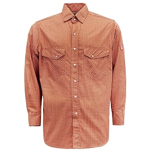 TICOMELA Mens FR Welding Shirt Button-Down 7.5oz