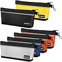 TICONN 6PK Tool Pouches with Zipper, Waterproof 1680D Oxford Small Tool Bag