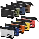 TICONN 9PK Tool Pouches with Zipper, Waterproof 1680D Oxford Small Tool Bag
