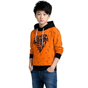 TICOSS Kids Boys Girls Hooded Neck