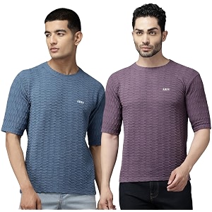 TICOSS Mens Polyester Regular Fit T-Shirt