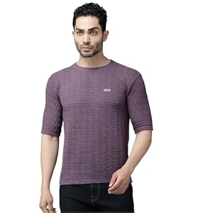 TICOSS Mens Polyester Regular Fit T-Shirt
