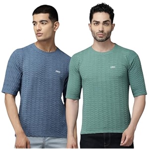 TICOSS Mens Polyester Regular Fit T-Shirt