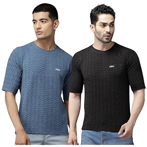 TICOSS Mens Polyester Regular Fit T-Shirt