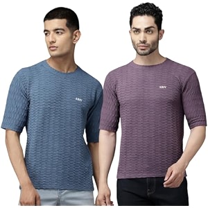 TICOSS Mens Polyester Regular Fit T-Shirt