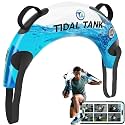 Tidal Tank Tube - The Original Aqua Bag - Water Weight Bag up to 79 lbs - Adjustable Workout Sand Bags Weights Alternative - Portable Sandbag Fitness Equipment Set, Home Exercise Gym - Including App