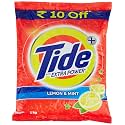 Tide Plus Detergent Powder, Lemon And Mint - 1 Kg, Orange