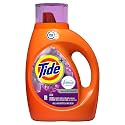 Tide HE Liquid Laundry Detergent, Spring & Renewal, Orange & Purple, 1.36 l