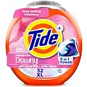 Tide Power PODs 2-in-1 Laundry Detergent Pods with Downy Soft Boosters, 32 Count, Lasting Freshness with April Fresh Scent