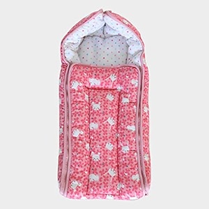 tidy sleep 0-6 months new born baby boy amp baby girl cotton carry bag sleeping bag baby mattress bed baby carry nest size 70x30cm loving grace- bunny