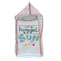 TIDY SLEEP 0-6 Months New Born Baby Boy & Baby Girl Cotton Carry Bag, Sleeping Bag, Baby Mattress Bed, Baby Carry Nest Size (70x30cm)| Hug By the Sun