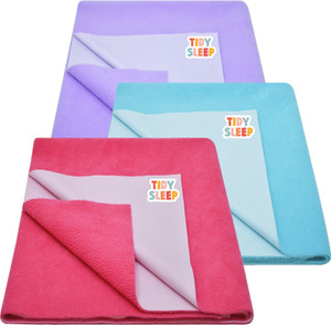 TIDY SLEEP Cotton Fleece Baby Bed Protecting