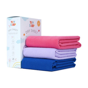 TIDY SLEEP Fleece Baby Bed Protecting Mat