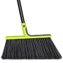 TidyBliss Outdoor Broom Heavy Duty with 56” Long Handle (Green)