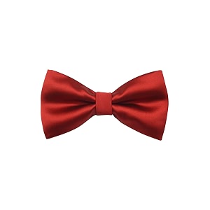 the tie hub solid microfiber bow tie  classic adjustable pre-tied ready to wear formal design for wedding office party for men