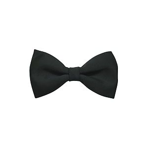 the tie hub solid microfiber bow tie  classic adjustable pre-tied ready to wear formal design for wedding office party for men