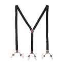 The Tie Hub Ringside Y-Back Slim Fit Suspender for Men