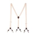 The Tie Hub Ringside Y-Back Slim Fit Suspender for Men