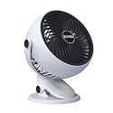 TIED RIBBONS Portable Rechargeable Clip On Fan Battery Operated, Small Powerful USB Desk Fan, 3 Speed Quiet Rechargeable Mini Table Fan, 360° Rotate Personal Cooling Fan for Home (V2 Clip Fan)