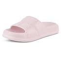 TieFit Fashion &amp; Extra Soft Cushion and Comfort Breathable Arch Support Shower Ready Slide For Women